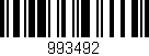 Código de barras (EAN, GTIN, SKU, ISBN): '993492'