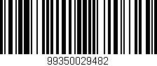 Código de barras (EAN, GTIN, SKU, ISBN): '99350029482'