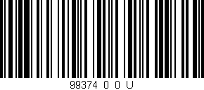 Código de barras (EAN, GTIN, SKU, ISBN): '99374_0_0_U'