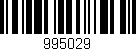 Código de barras (EAN, GTIN, SKU, ISBN): '995029'