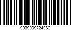 Código de barras (EAN, GTIN, SKU, ISBN): '9969969724963'