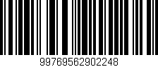 Código de barras (EAN, GTIN, SKU, ISBN): '99769562902248'