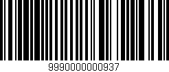 Código de barras (EAN, GTIN, SKU, ISBN): '9990000000937'