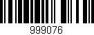 Código de barras (EAN, GTIN, SKU, ISBN): '999076'