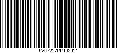 Código de barras (EAN, GTIN, SKU, ISBN): '9V0Y227PP193921'