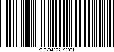 Código de barras (EAN, GTIN, SKU, ISBN): '9V0Y342E2193921'