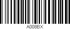 Código de barras (EAN, GTIN, SKU, ISBN): 'A008BX'
