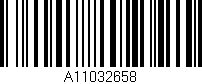 Código de barras (EAN, GTIN, SKU, ISBN): 'A11032658'