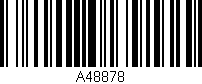 Código de barras (EAN, GTIN, SKU, ISBN): 'A48878'
