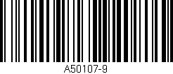 Código de barras (EAN, GTIN, SKU, ISBN): 'A50107-9'