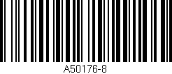 Código de barras (EAN, GTIN, SKU, ISBN): 'A50176-8'