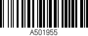 Código de barras (EAN, GTIN, SKU, ISBN): 'A501955'