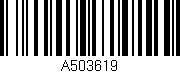 Código de barras (EAN, GTIN, SKU, ISBN): 'A503619'