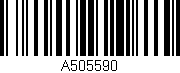 Código de barras (EAN, GTIN, SKU, ISBN): 'A505590'