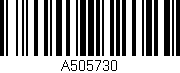 Código de barras (EAN, GTIN, SKU, ISBN): 'A505730'