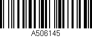 Código de barras (EAN, GTIN, SKU, ISBN): 'A506145'