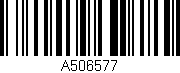Código de barras (EAN, GTIN, SKU, ISBN): 'A506577'