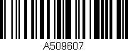 Código de barras (EAN, GTIN, SKU, ISBN): 'A509607'