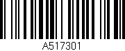 Código de barras (EAN, GTIN, SKU, ISBN): 'A517301'