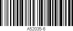 Código de barras (EAN, GTIN, SKU, ISBN): 'A52035-6'