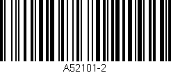 Código de barras (EAN, GTIN, SKU, ISBN): 'A52101-2'