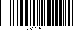 Código de barras (EAN, GTIN, SKU, ISBN): 'A52125-7'