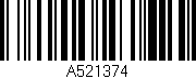 Código de barras (EAN, GTIN, SKU, ISBN): 'A521374'