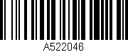 Código de barras (EAN, GTIN, SKU, ISBN): 'A522046'