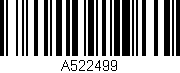 Código de barras (EAN, GTIN, SKU, ISBN): 'A522499'