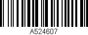 Código de barras (EAN, GTIN, SKU, ISBN): 'A524607'