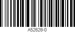 Código de barras (EAN, GTIN, SKU, ISBN): 'A52628-0'