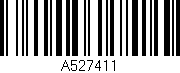 Código de barras (EAN, GTIN, SKU, ISBN): 'A527411'
