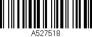 Código de barras (EAN, GTIN, SKU, ISBN): 'A527518'
