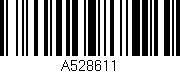 Código de barras (EAN, GTIN, SKU, ISBN): 'A528611'