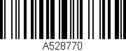 Código de barras (EAN, GTIN, SKU, ISBN): 'A528770'