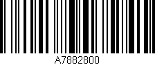 Código de barras (EAN, GTIN, SKU, ISBN): 'A7882800'