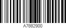 Código de barras (EAN, GTIN, SKU, ISBN): 'A7882900'