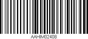Código de barras (EAN, GTIN, SKU, ISBN): 'AAHIM02408'