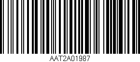 Código de barras (EAN, GTIN, SKU, ISBN): 'AAT2A01987'