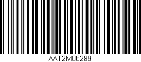 Código de barras (EAN, GTIN, SKU, ISBN): 'AAT2M06289'