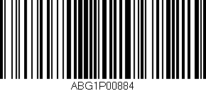 Código de barras (EAN, GTIN, SKU, ISBN): 'ABG1P00884'