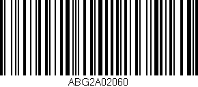 Código de barras (EAN, GTIN, SKU, ISBN): 'ABG2A02060'