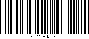 Código de barras (EAN, GTIN, SKU, ISBN): 'ABG2A02372'