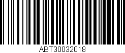 Código de barras (EAN, GTIN, SKU, ISBN): 'ABT30032018'