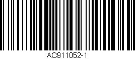 Código de barras (EAN, GTIN, SKU, ISBN): 'AC911052-1'