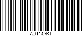 Código de barras (EAN, GTIN, SKU, ISBN): 'AD114AKT'