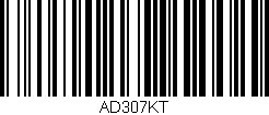 Código de barras (EAN, GTIN, SKU, ISBN): 'AD307KT'
