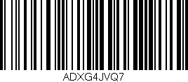 Código de barras (EAN, GTIN, SKU, ISBN): 'ADXG4JVQ7'