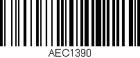 Código de barras (EAN, GTIN, SKU, ISBN): 'AEC1390'