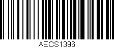 Código de barras (EAN, GTIN, SKU, ISBN): 'AECS1396'
